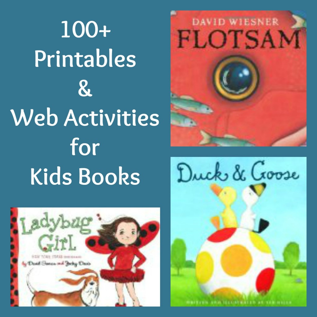 FREE Over 100+ Printables and Activities for Children's Book! - Blessed