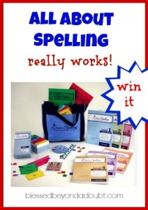 All About Spelling REALLY Works and Giveaway! - Blessed Beyond A Doubt