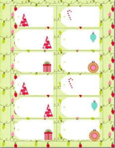 FREE Printable Christmas Gift Tags! Super CUTE!