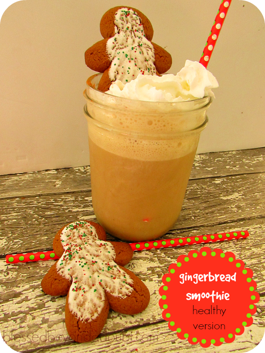 healthy gingerbread smoothie