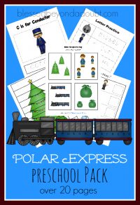 FREE Polar ExpressPreschool Pack|Fun for Christmas