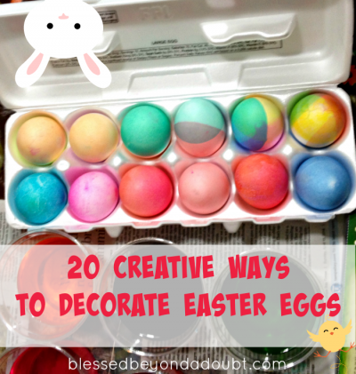 20 Creative Ways To Decorate Easter Eggs