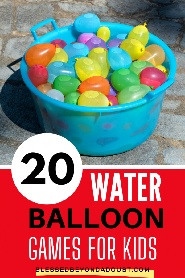 20 FUN Water Balloons Games for Kids|Summer Wet Play