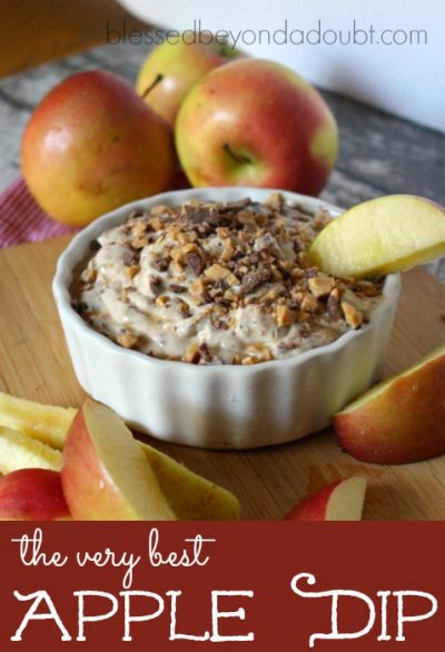 The BEST Apple Dip Recipe|It will make you famous!