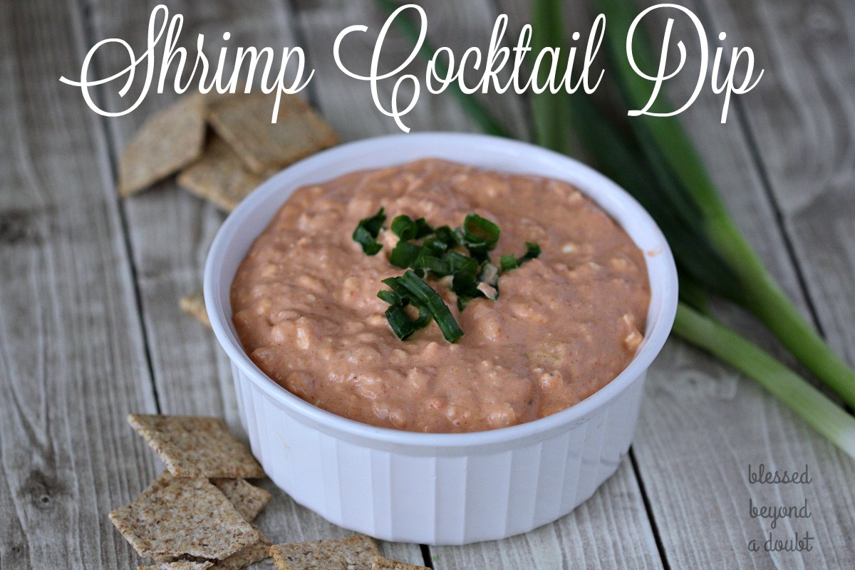 Easy Shrimp Cocktail Dip Recipe - Blessed Beyond A Doubt