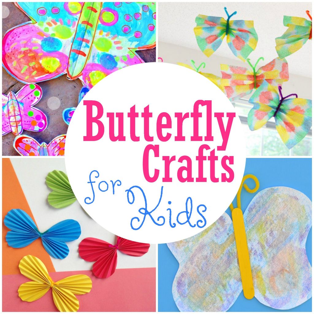 15 Butterfly Crafts for Kids - Blessed Beyond A Doubt