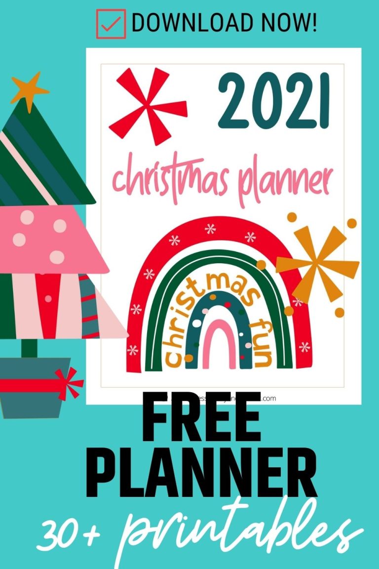 The Ultimate Christmas Planner - The Free Printable Holiday Organizer ...
